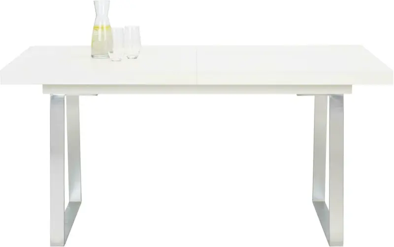 Ausziehtisch in Weiß