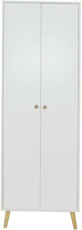Kleiderschrank 'Ludo', weiß