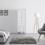 mömax Kleiderschrank 'Ludo', weiß