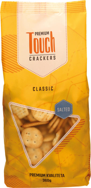 Fein gesalzener Kräcker