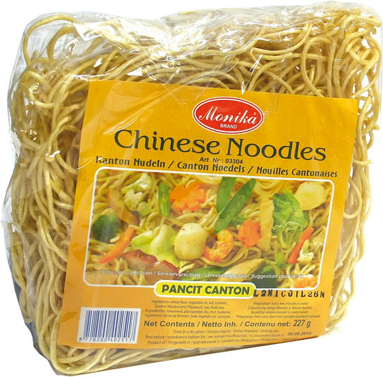 Chinesische Kanton Nudeln