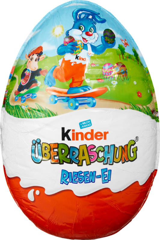 Uovo gigante Kinder Sorpresa Ferrero, per bambini