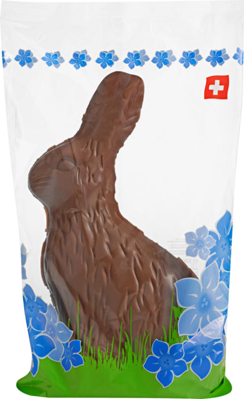 Coniglio pasquale di cioccolato al latte, 500 g