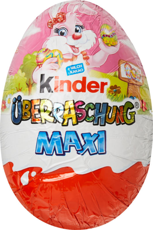 Ferrero Kinder Überraschungsei maxi, Für Mädchen, 100 g