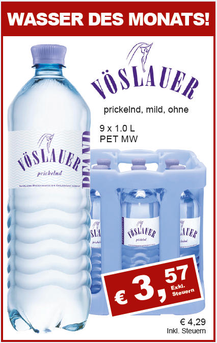 Vöslauer Still, Mild oder Prickelnd MW
