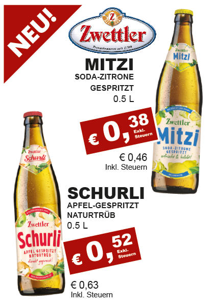 Zwettler Schurli - Apfelsaft Naturtrüb Gespritzt