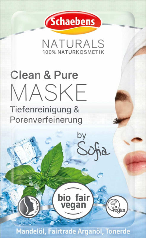 Schaebens Maske Naturals Clean & Pure