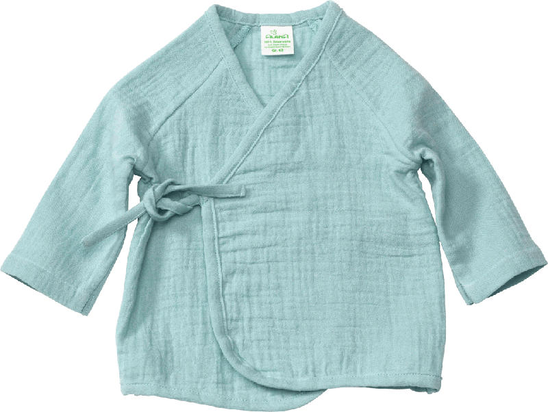 ALANA Baby Jacke, Gr. 68, in Bio-Baumwolle, blau