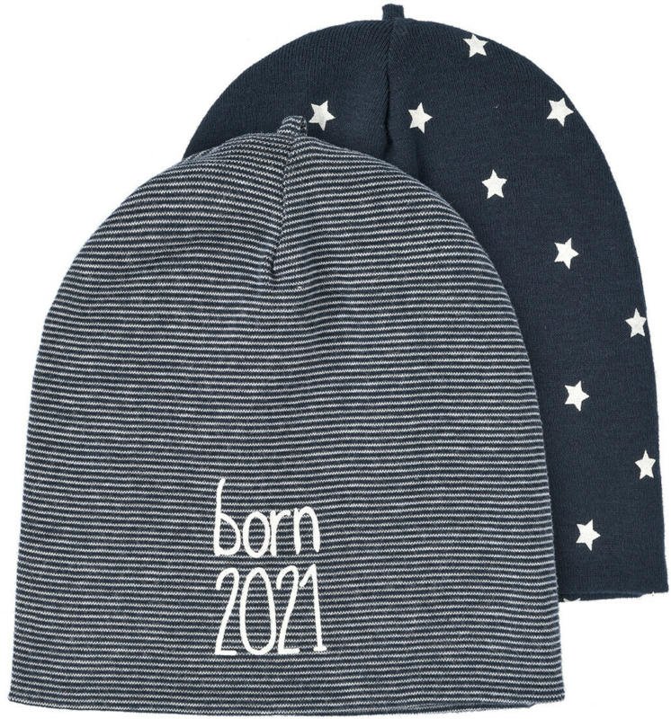 2 Baby Beanies Born 2021