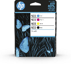 HP Tintenpatrone 903, schwarz/farbig; Tinte auf Pigmentbasis
