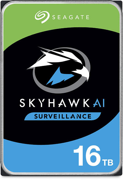 16TB Festplatte SkyHawk AI, HDD, SATA, 3.5 Zoll, 7200rpm, 256MB