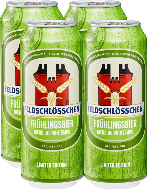 Birra di primavera Limited Edition Feldschlösschen , 4 x 50 cl
