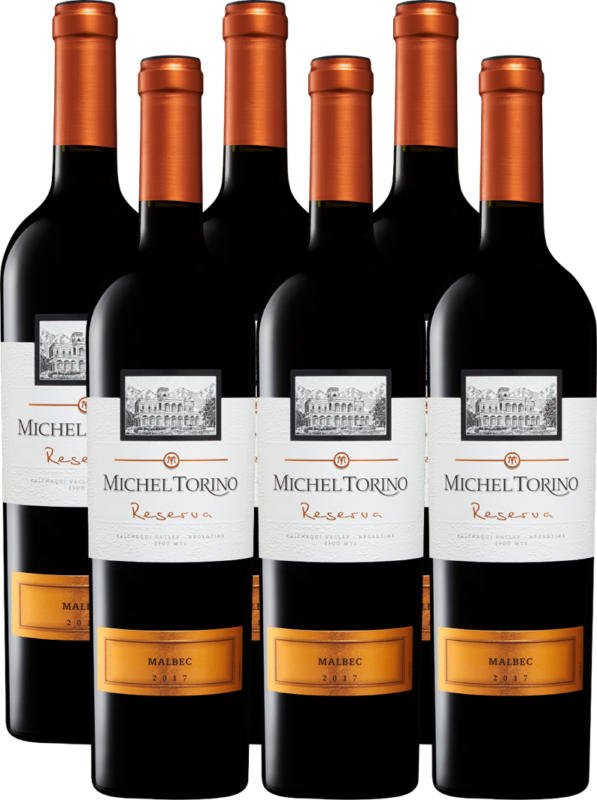Michel Torino Malbec Reserva , 2019, Calchaquí Valley, Argentine, 6 x 75 cl