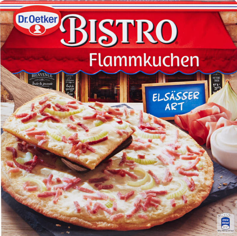 Tarte flambée alsaziana Bistro Dr. Oetker, 265 g