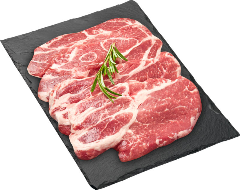 Bistecca di collo di maiale BBQ Denner, Svizzera, 4 x 130 g