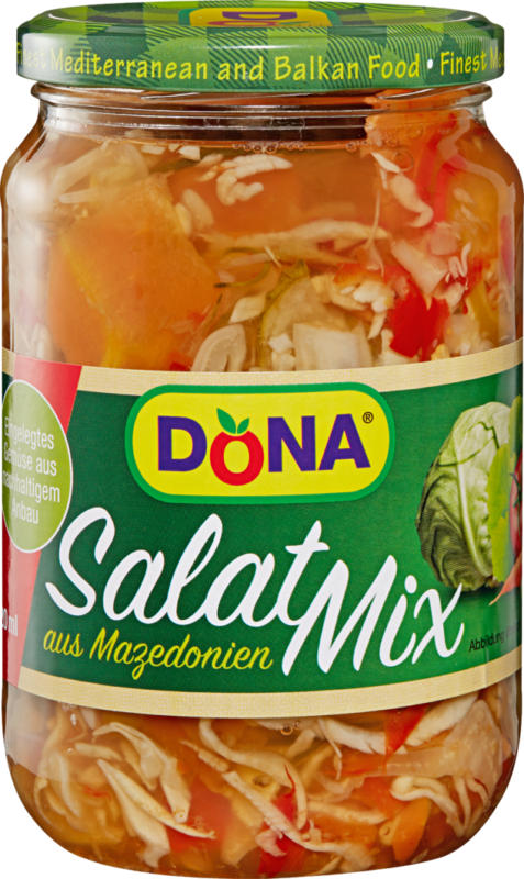 Miscela di insalata della Macedonia Dona, 380 g