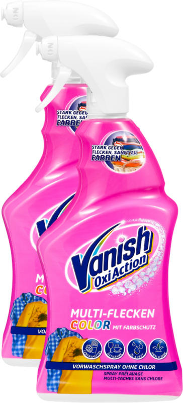 Spray prelavaggio Multicolor Vanish , 2 x 750 ml
