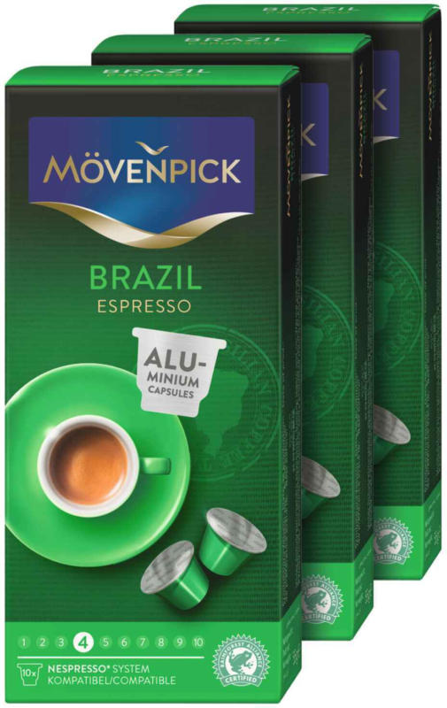Mövenpick caffè Single Origin scelta 3 x 10 capsule -