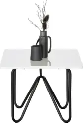 Couchtisch in Schwarz/Weiß
