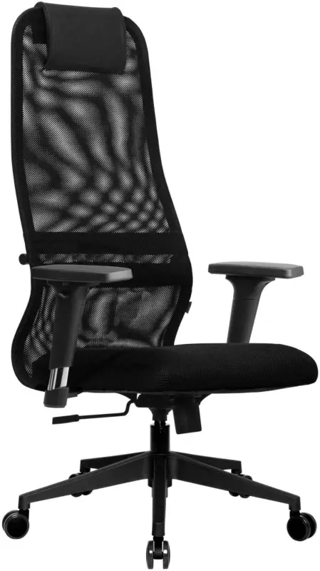 Drehstuhl in Schwarz