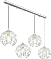 Hängeleuchte Kristall max. 60 Watt