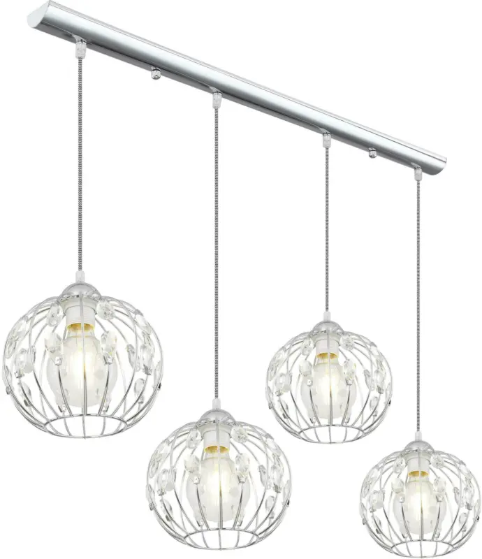 Hängeleuchte Kristall max. 60 Watt