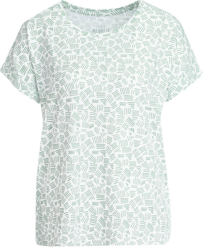 Damen T-Shirt mit Allover-Print (Nur online)