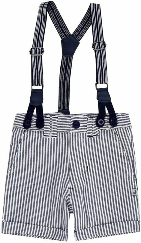 Shorts mit Hosenträgern