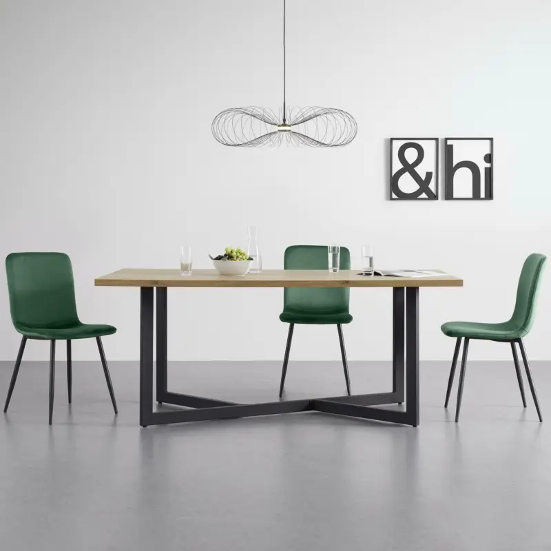 Esstisch 'Avola', ca.180x90cm, eichefarben