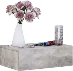 Nachtkästchen in Grau 'Dormas'