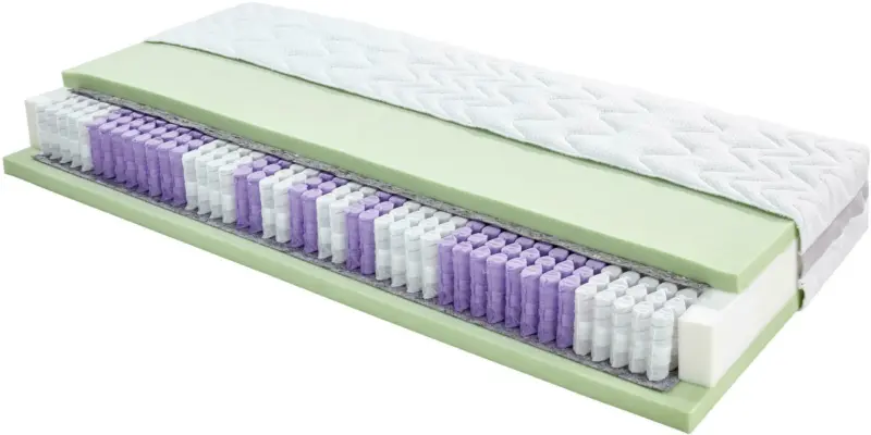 Taschenfederkernmatratze 90x200 cm