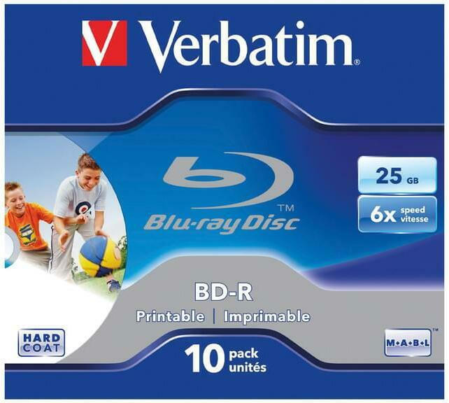 Verbatim Blu Ray 25GB 6F 10er Pack Blu-ray Disc
