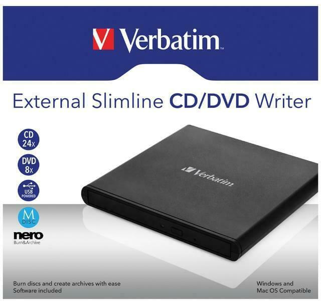 Verbatim DVD Writer USB 2.0 DVD Brenner
