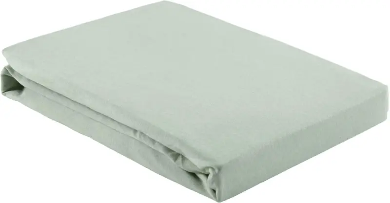 Spannbetttuch Basic in Grün ca. 150x200cm