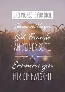 Glückwunschkarte Visual Statements