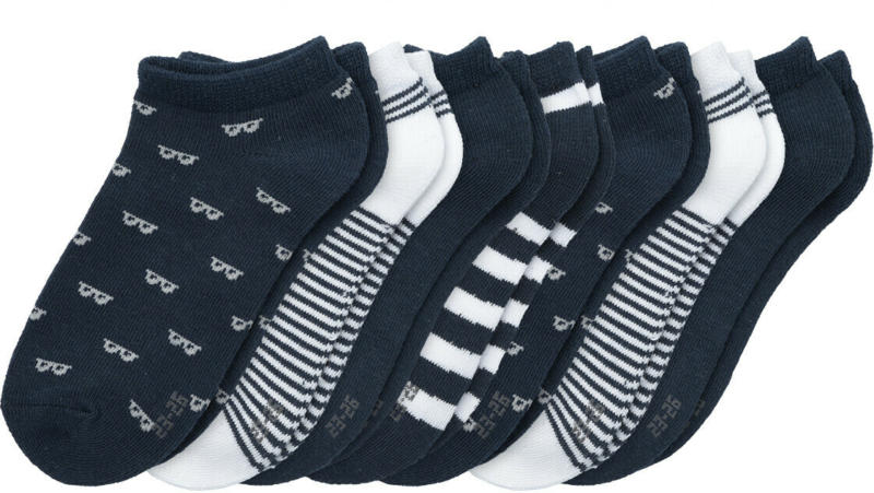 7 Paar Jungen Sneaker-Socken im Set (Nur online)