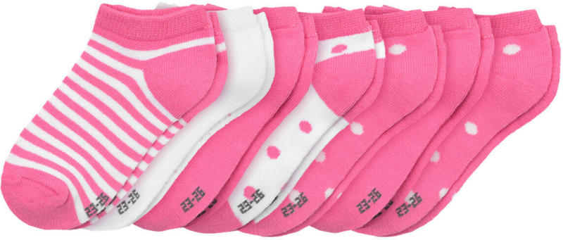 7 Paar Mädchen Sneaker-Socken im Set (Nur online)