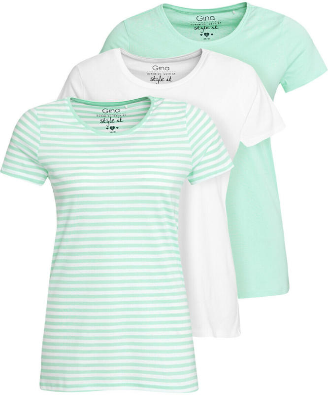 3 Damen T-Shirts im Set (Nur online)