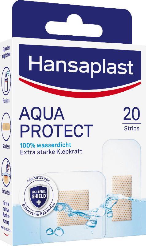 Hansaplast Pflaster Strips Aqua Protect wasserdicht
