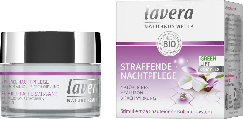 Lavera Nachtcreme Straffende Nachtpflege Karanja