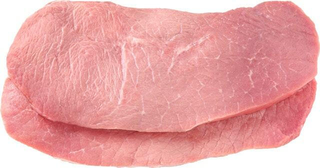 Zarte Kalbsschnitzel oder -Geschnetzeltes natur