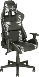 Gamingstuhl in Grau/Schwarz