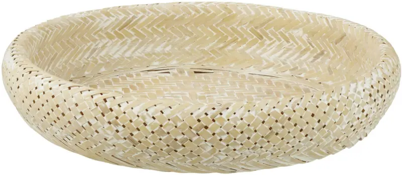 Dekokorb Finn aus Bambus in Naturfarben