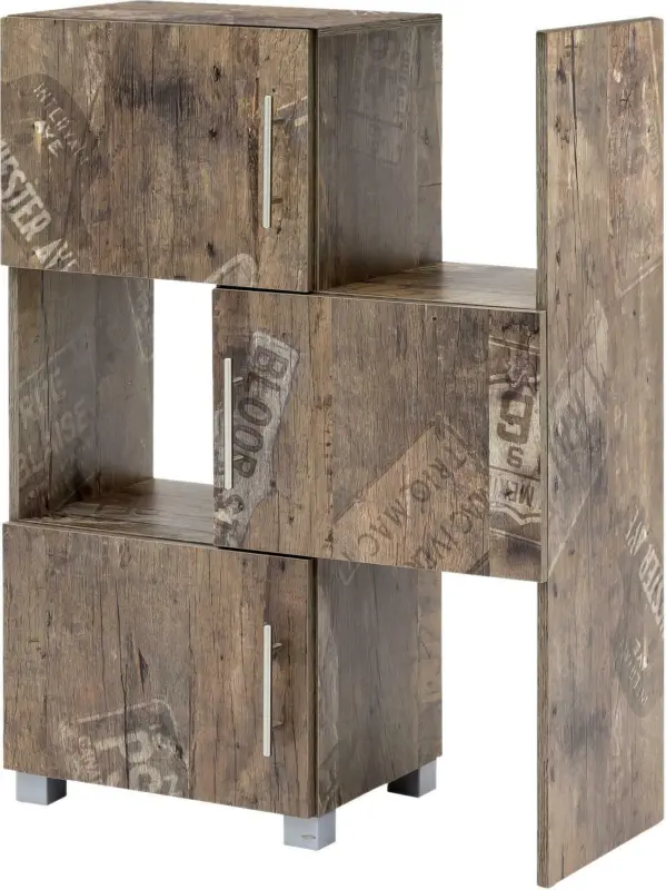 Regal 'Pisa' , eiche