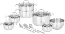 Kochtopfset Rainer, 15-teilig