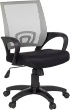 mömax Jugenddrehstuhl 'Rivoli', schwarz/grau