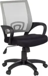 Jugenddrehstuhl 'Rivoli', schwarz/grau