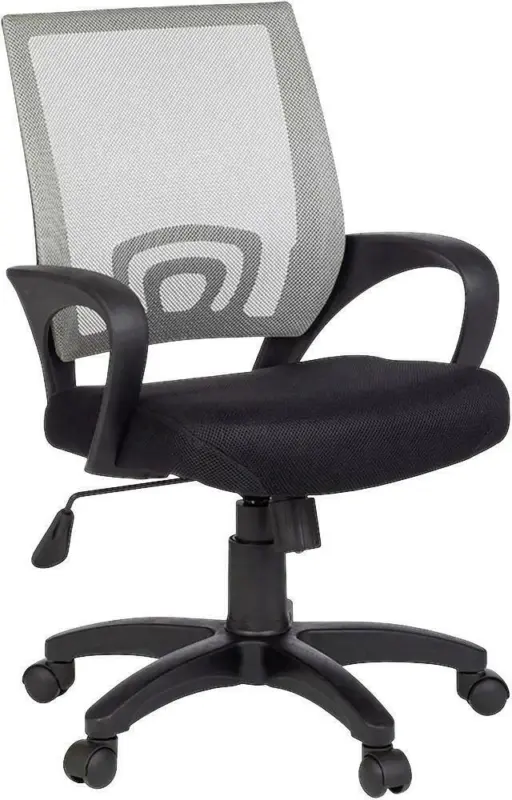 Jugenddrehstuhl 'Rivoli', schwarz/grau