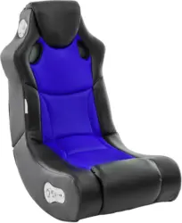 Gamingstuhl 'Booster', schwarz/blau