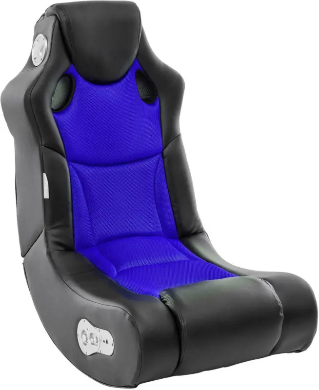 Gamingstuhl 'Booster', schwarz/blau